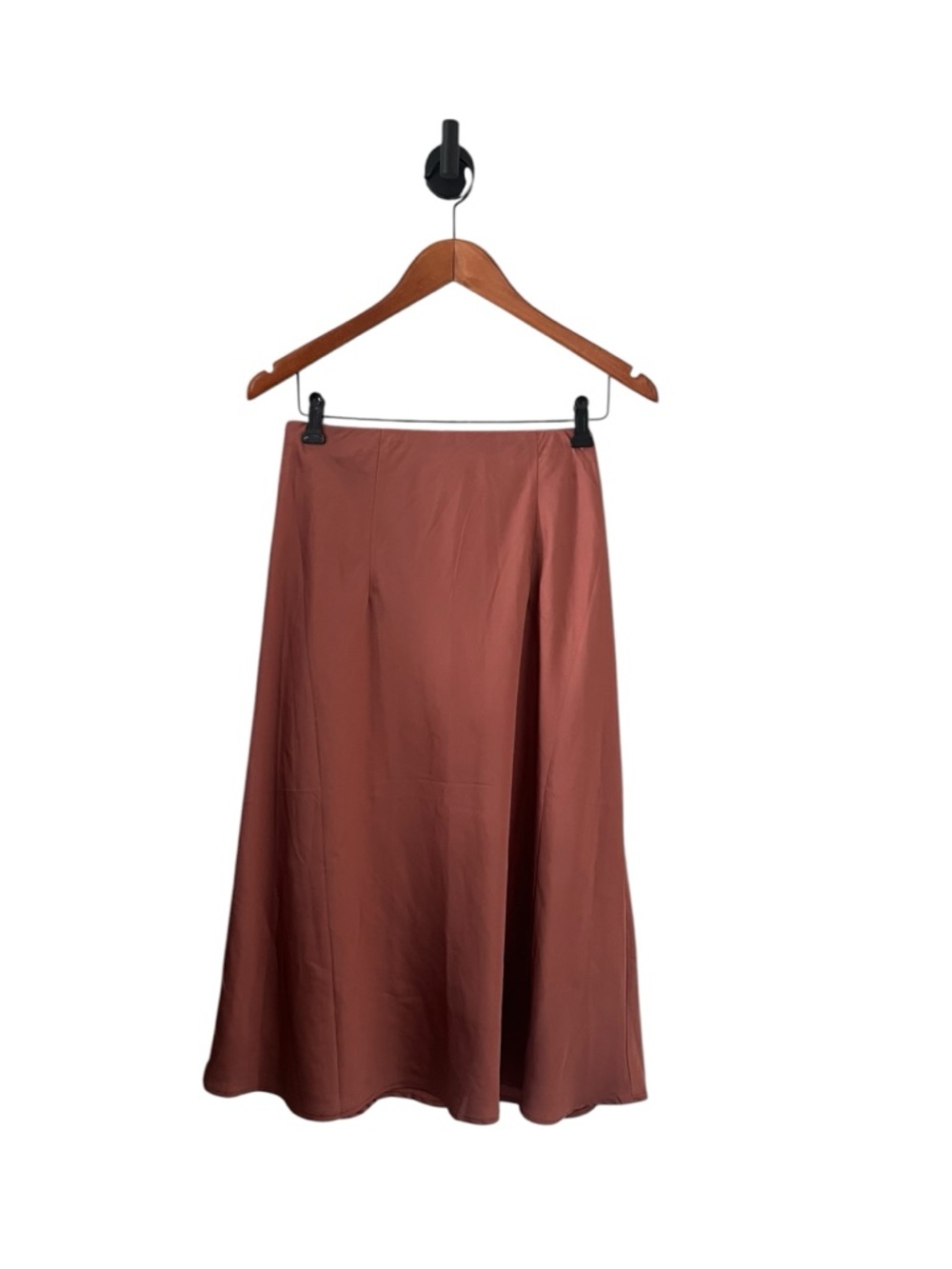 Express Mauve A-Line Midi Skirt